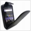 Samsung Google Nexus S i9020 Leather Flip Case - Black OEM Samsung Google Nexus S i9020 Leather Flip Case - Black OEM